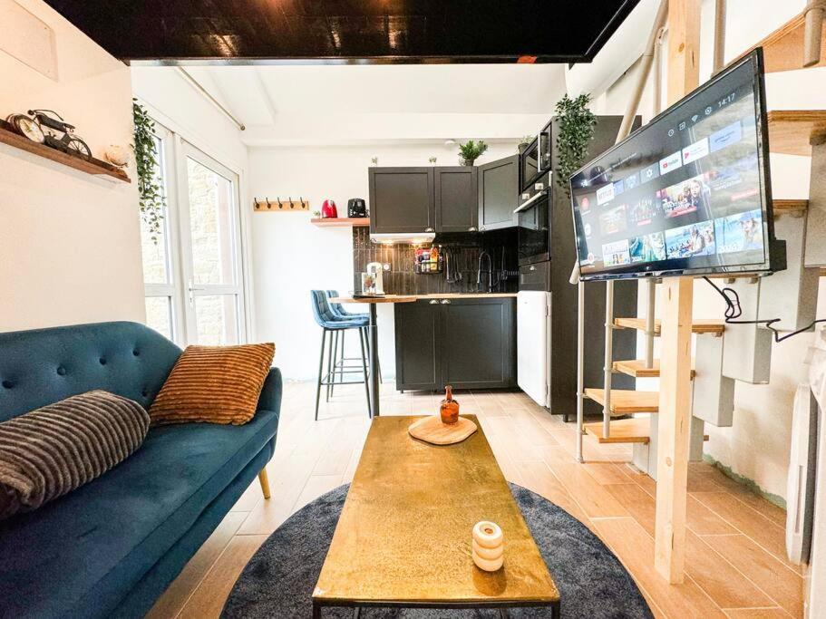 New: Calme Et Elegance *Face A La Gare*_Centrale Guingamp Exterior foto